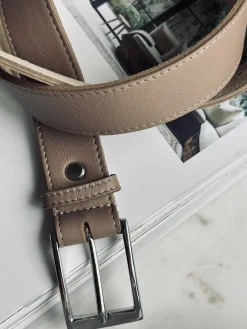 Bælte 3,5 cm - Dusty taupe