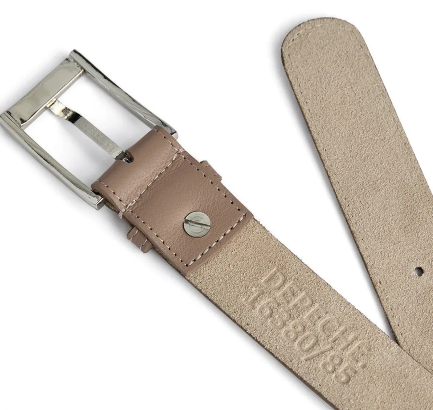 Bælte 3,5 cm - Dusty taupe