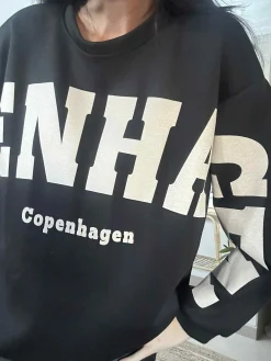 Bluse Hibiscus - Black