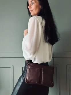 Bluse m. Sløjfe - White