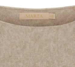 Bluse Sia medium beige – Oversize