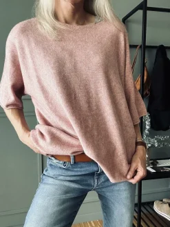 Bluse Sia Old rose – Oversize