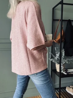 Bluse Sia Old rose – Oversize