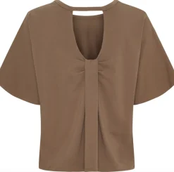 Bluse Tinka Dark Camelo