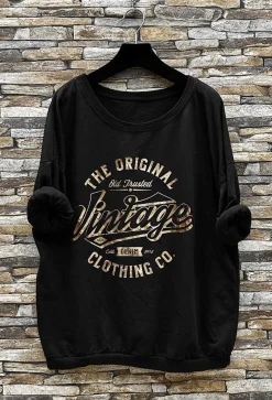 Bluse Vintage - Black