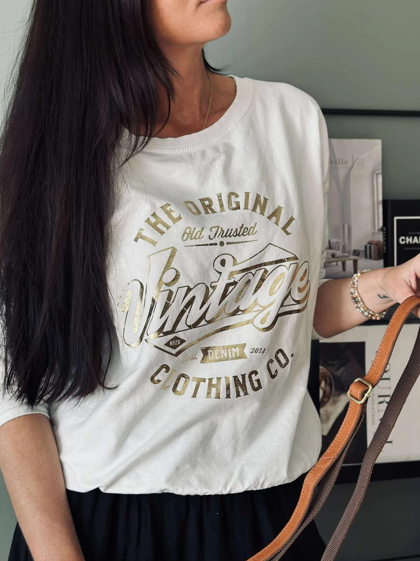 Bluse Vintage - White