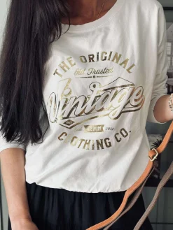 Bluse Vintage - White
