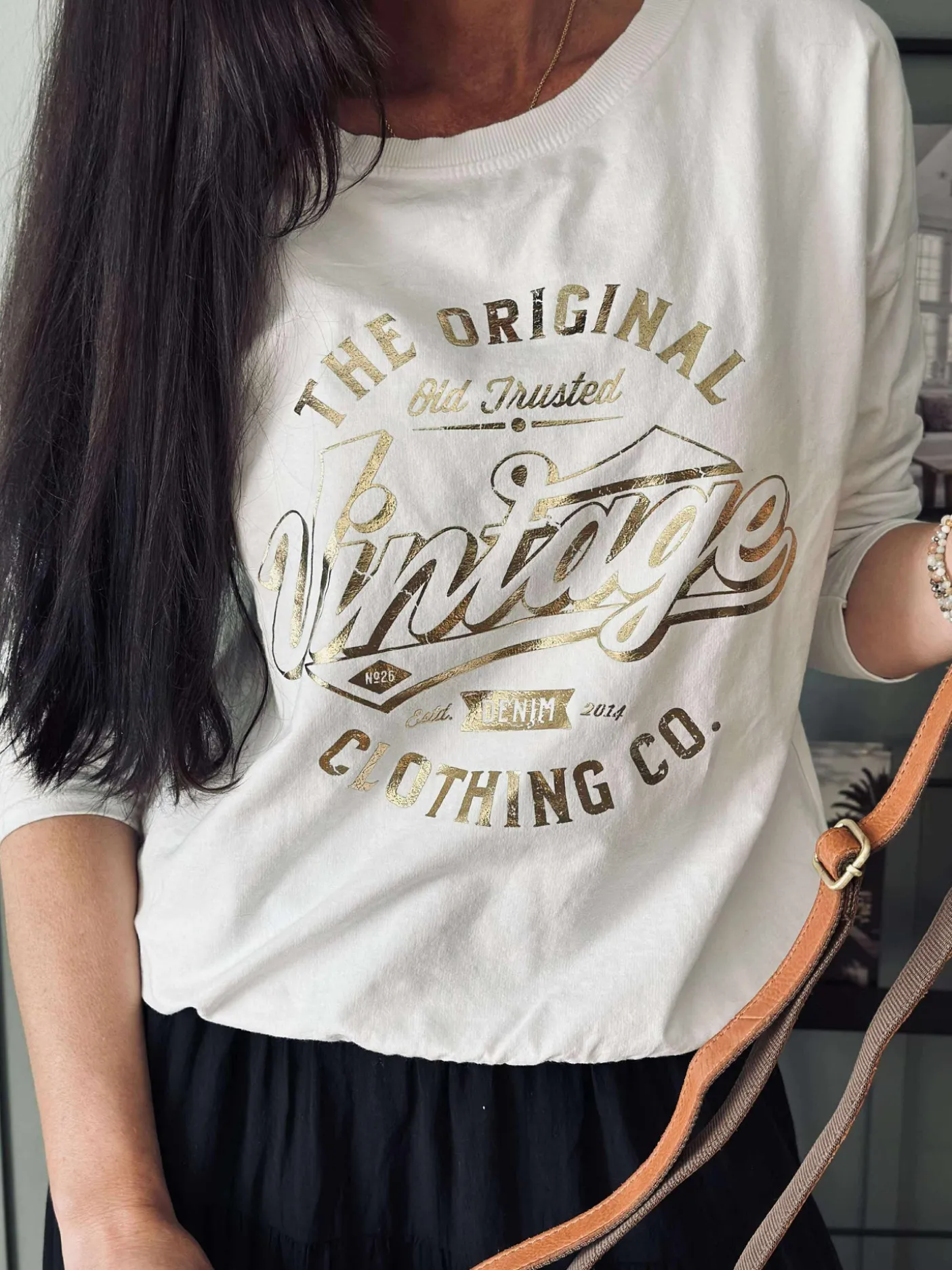 Bluse Vintage - White