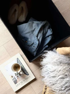 Bænk med opbevaring - Stor