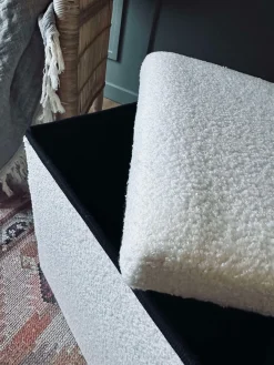 Boks med låg - Hvid