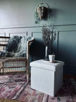 Boks med låg - Hvid