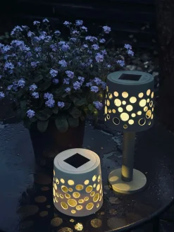 Bordlampe med solceller - Army