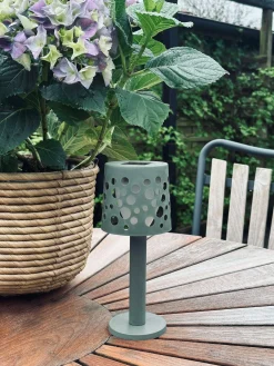 Bordlampe med solceller - Army