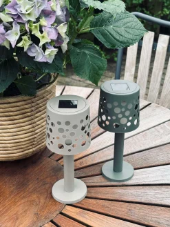 Bordlampe med solceller - Army