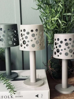 Bordlampe med solceller - Army