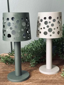 Bordlampe med solceller - Army