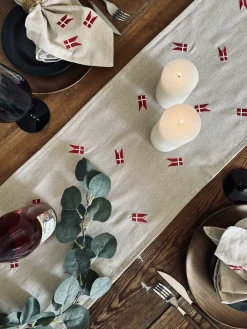 Bordløber med flag – Flere størrelser