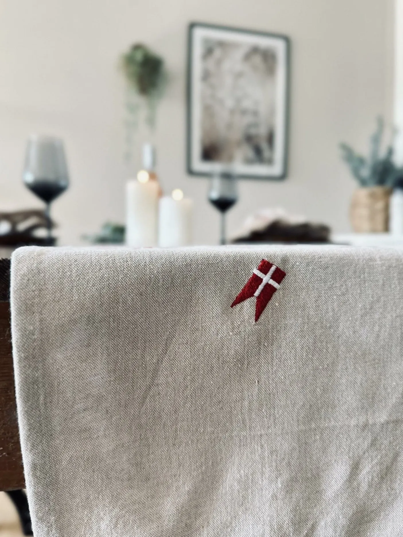 Bordløber med flag – Flere størrelser