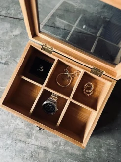 Box med klar låg - Medium