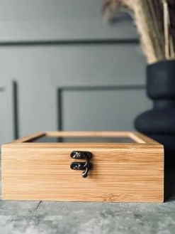 Box med klar låg - Medium