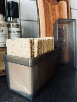 Box til knækbrød - Grå