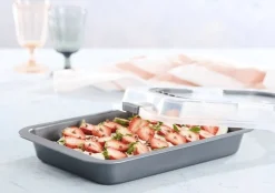 Bradepande med låg - Nonstick belægning