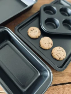 Bradepander og forme – Sæt af 4 stk Non Stick