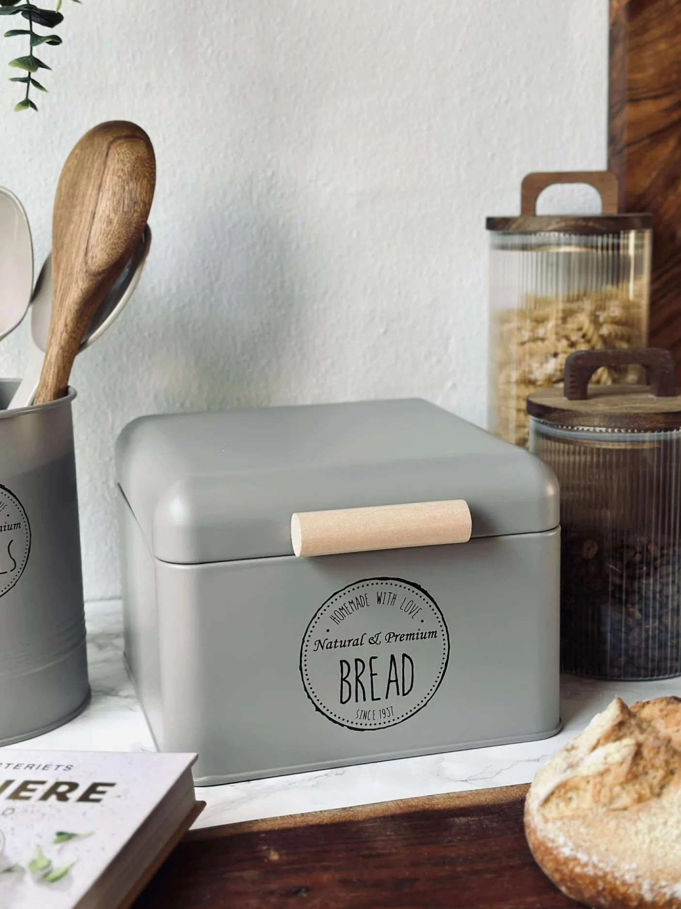 Brødkasse Beige
