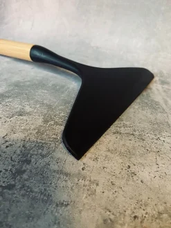 Bruseskraber med bambus skaft