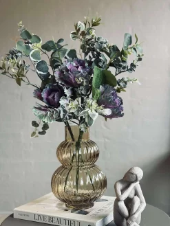 Buket - Grøn / Lilla