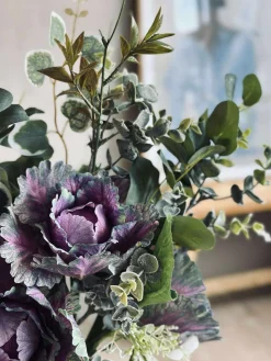 Buket - Grøn / Lilla