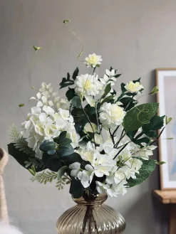 Buket Hortensia - Hvid