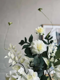 Buket Hortensia - Hvid