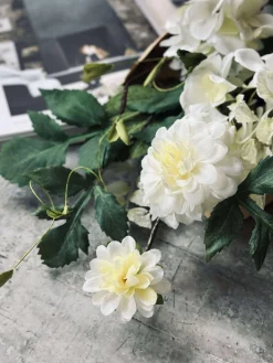 Buket Hortensia - Hvid