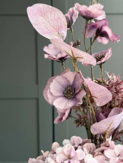 Buket med hortensia - Syren / pink