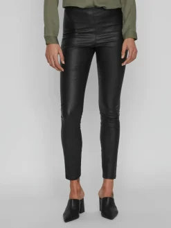 Bukser - Coatede med lynlås