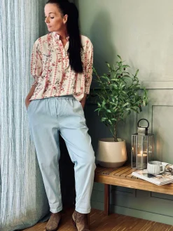 Bukser Raffaella - Sky blue