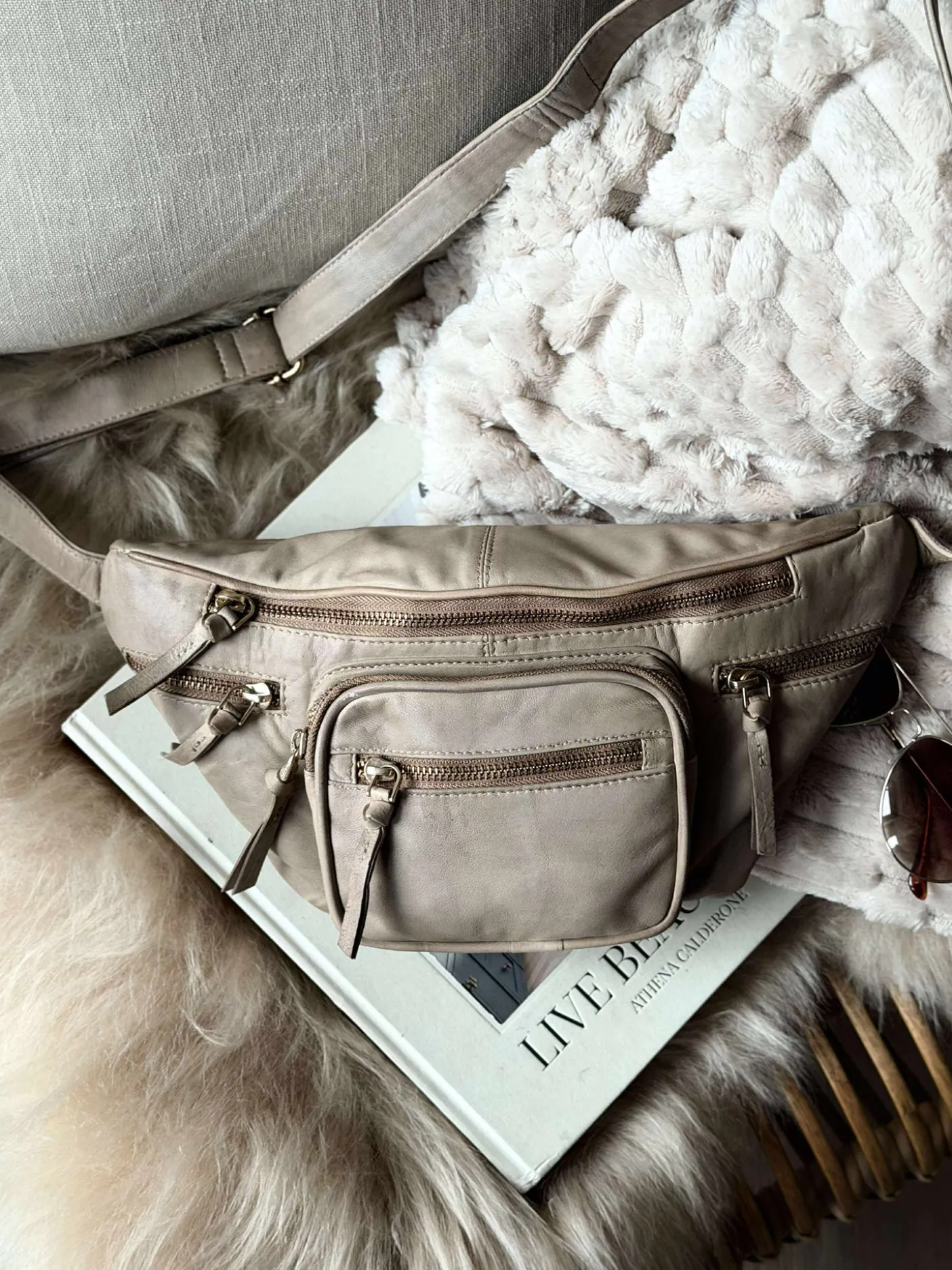 Bumbag – VINTAGE beige
