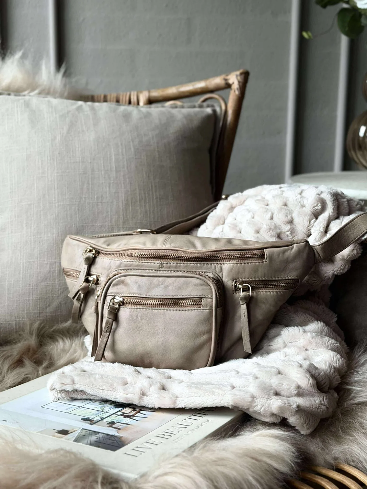 Bumbag – VINTAGE beige