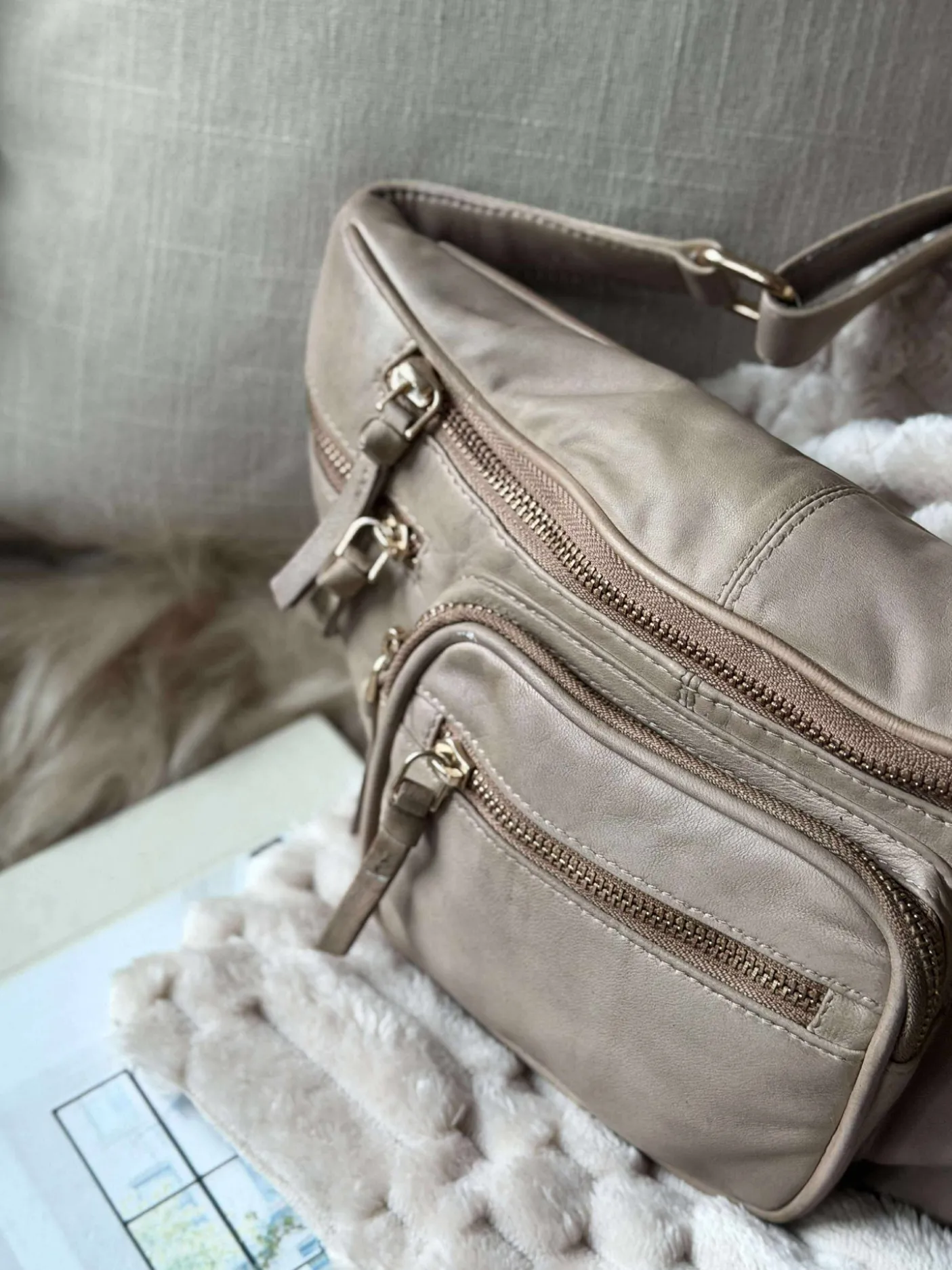 Bumbag – VINTAGE beige