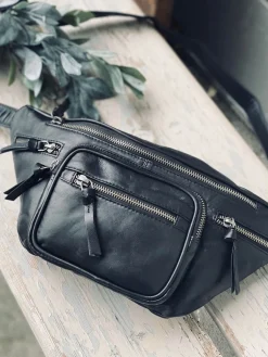Bumbag - VINTAGE Black / Gunmetal