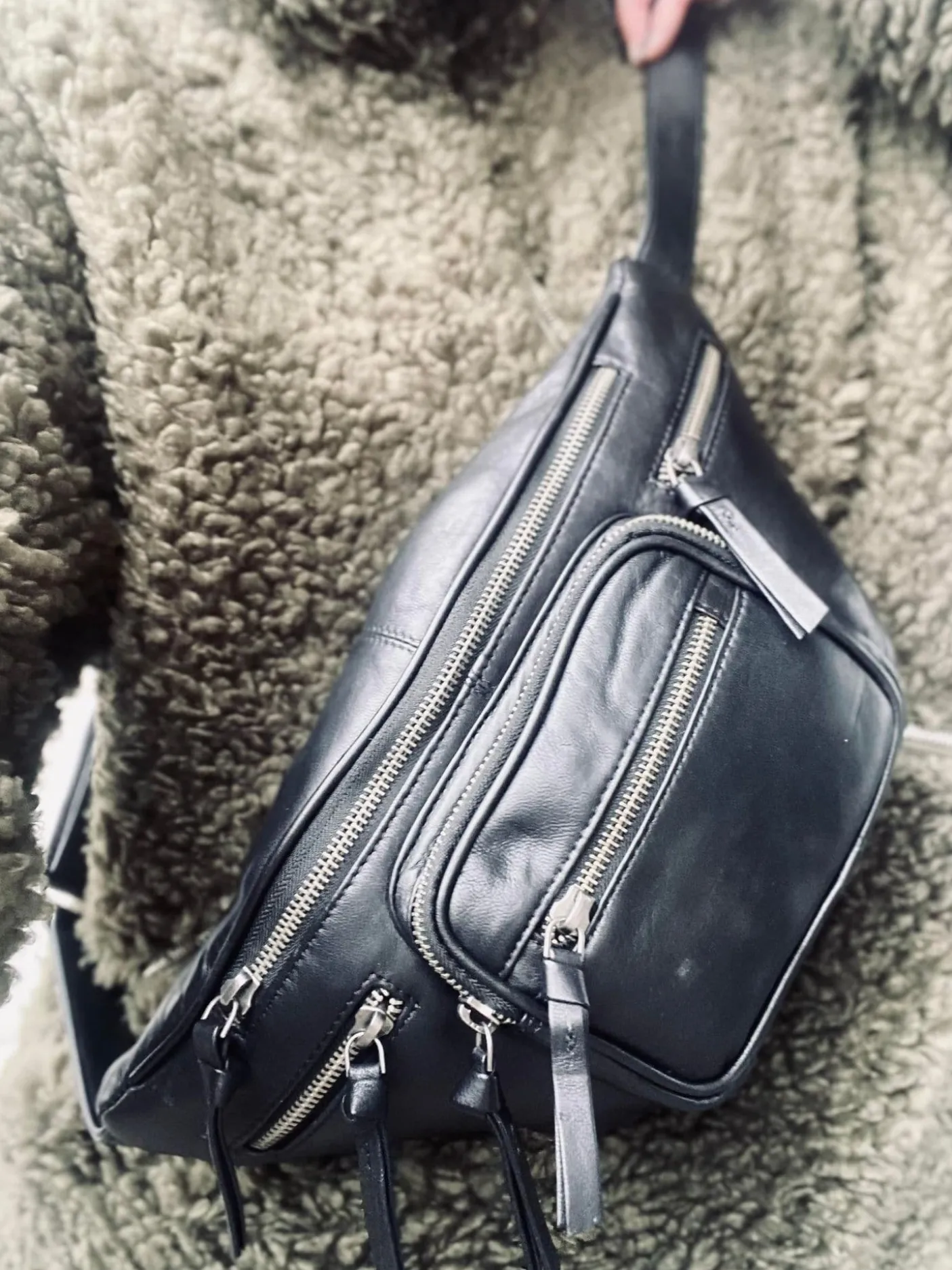 Bumbag - VINTAGE Black / Gunmetal