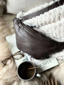 Bumbag Aura - Dark taupe