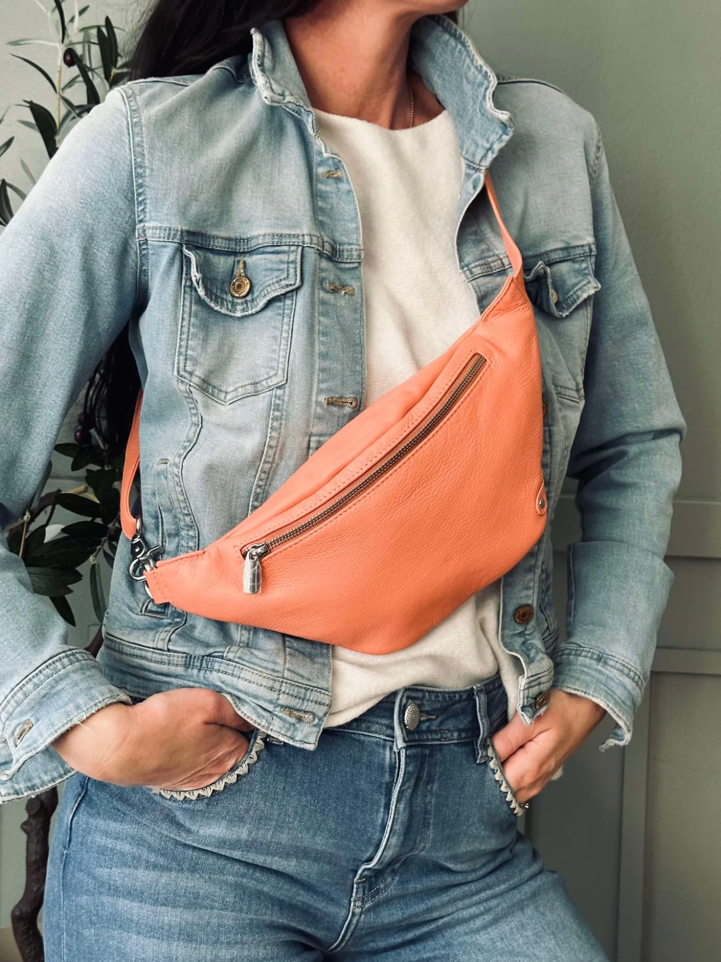 Bumbag Aura - Soft Peach