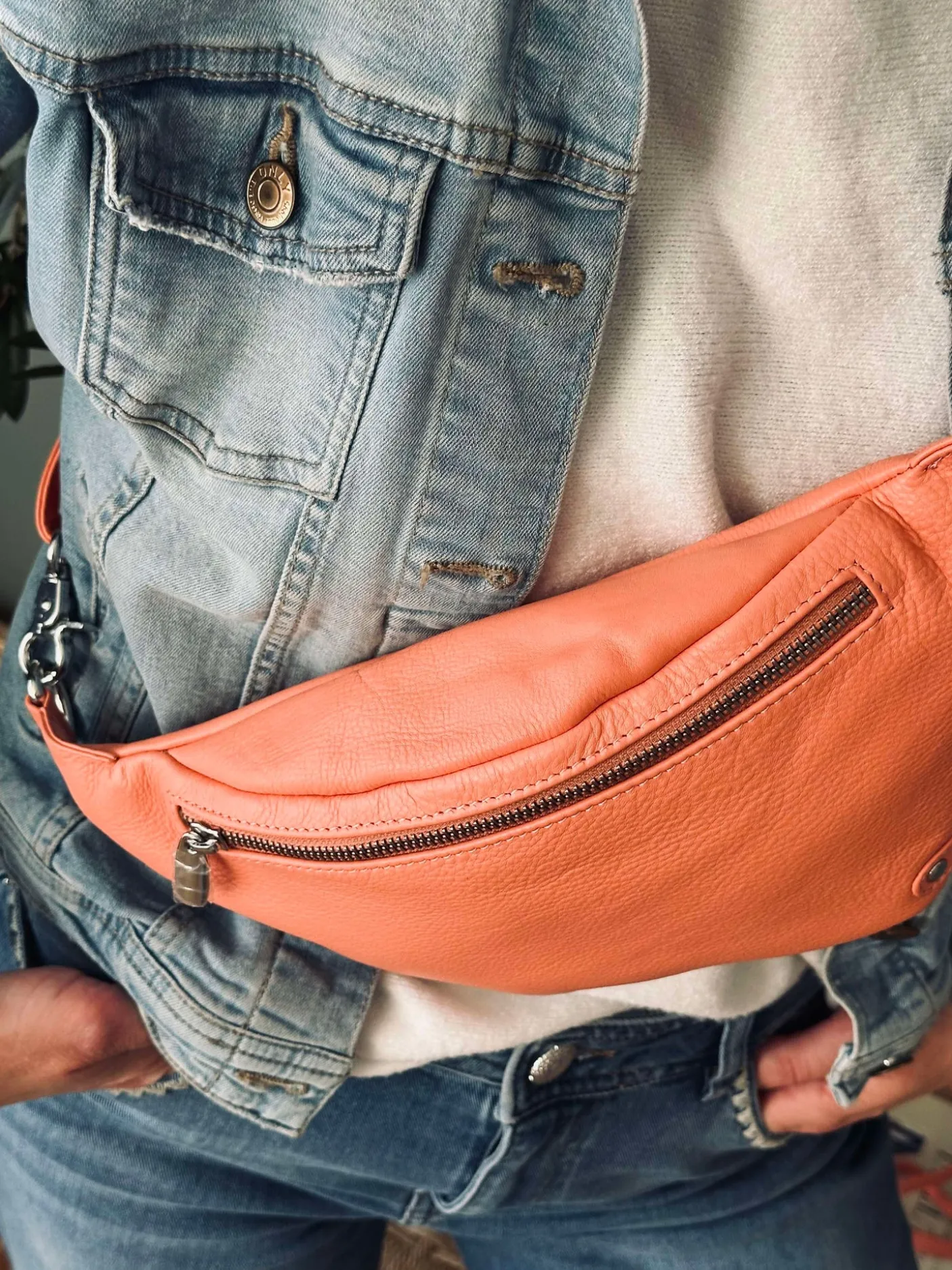 Bumbag Aura - Soft Peach