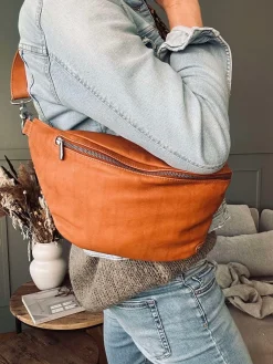Bumbag Aura Big Cognac