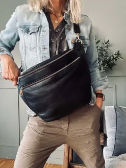 Bumbag BIG Astrid - Black / Gold