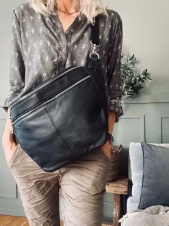 Bumbag BIG Astrid - Black / Silver