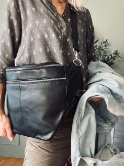 Bumbag BIG Astrid - Black / Silver