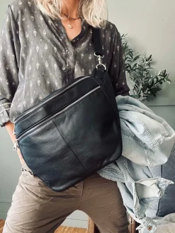 Bumbag BIG Astrid - Black / Silver